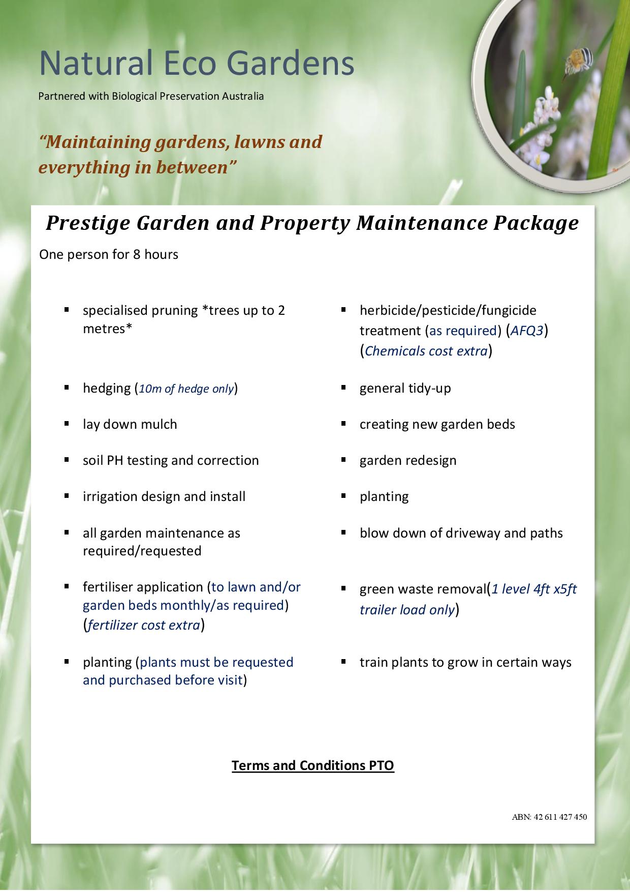 pretige package no charge-page-001